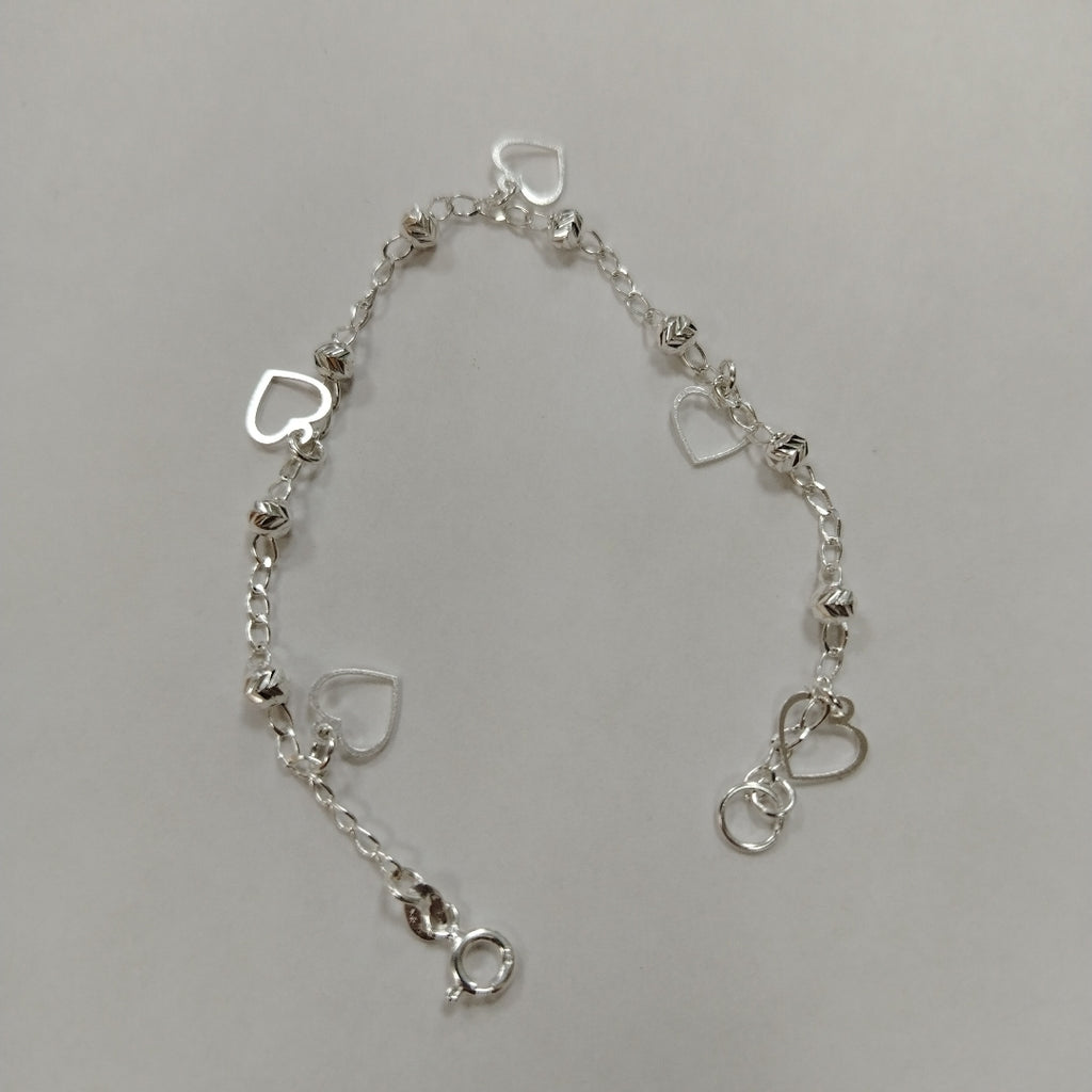 PULSERA TEJIDO ESPECIAL PLATA .925 18 CM 2.6 GR (NUEVO)