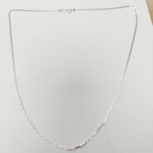 CADENA TEJIDO GUCHI PLATA .925 60 CM 3.8 GR (NUEVO)