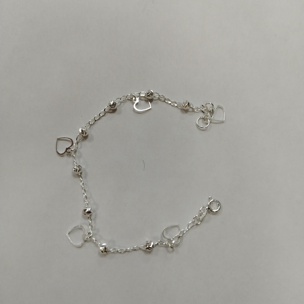PULSERA TEJIDO ESPECIAL PLATA .925 18 CM 2.7 GR (NUEVO)
