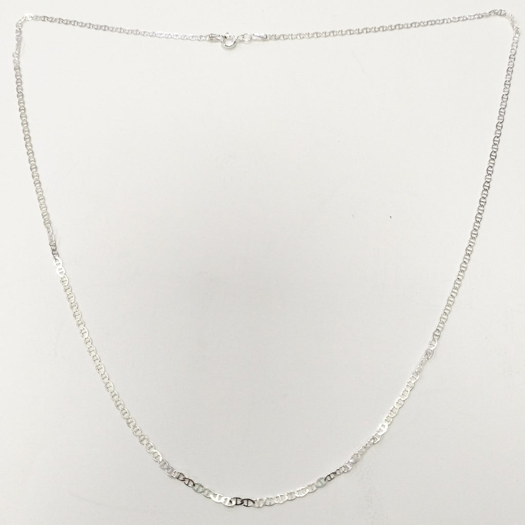 CADENA TEJIDO GUCHI PLATA .925 60 CM 3.7 GR (NUEVO)