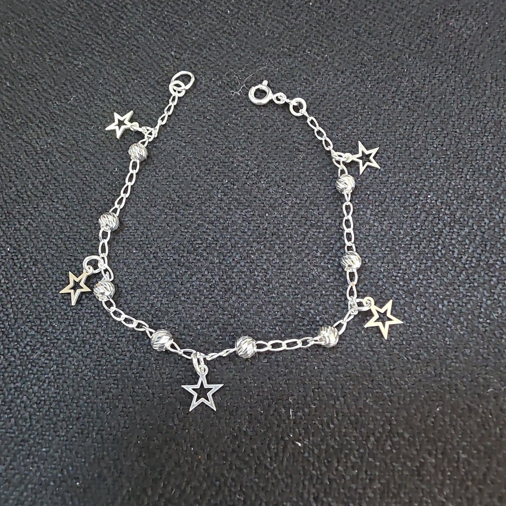 PULSERA TEJIDO ESPECIAL PLATA .925 18 CM 2.7 GR (NUEVO)