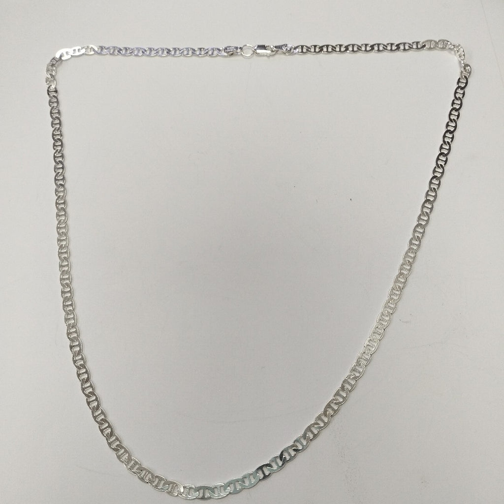 CADENA TEJIDO GUCHI PLATA .925 55 CM 12.5 GR (NUEVO)