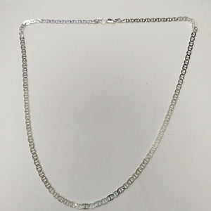 CADENA TEJIDO GUCHI PLATA .925 55 CM 12.5 GR (NUEVO)