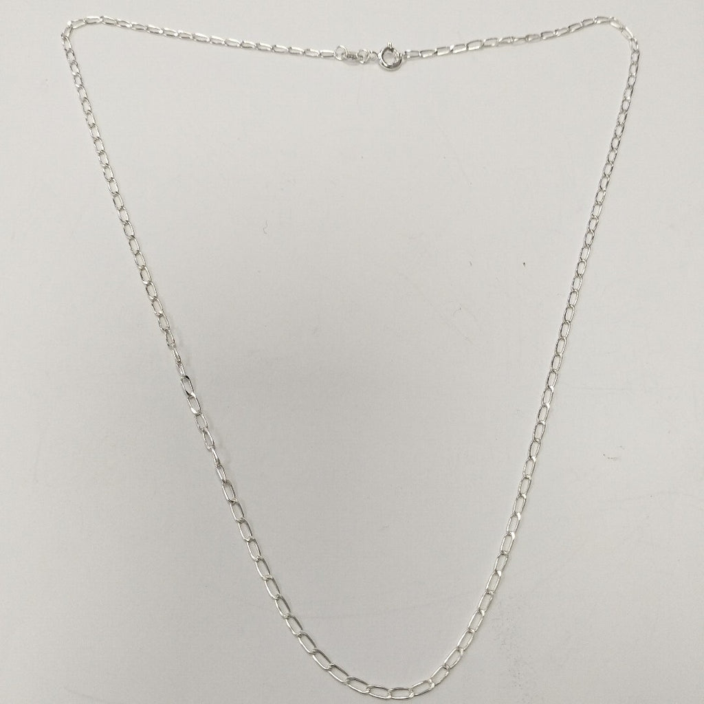 CADENA TEJIDO ESLABONES PLATA .925 50 CM 2.7 GR (NUEVO)