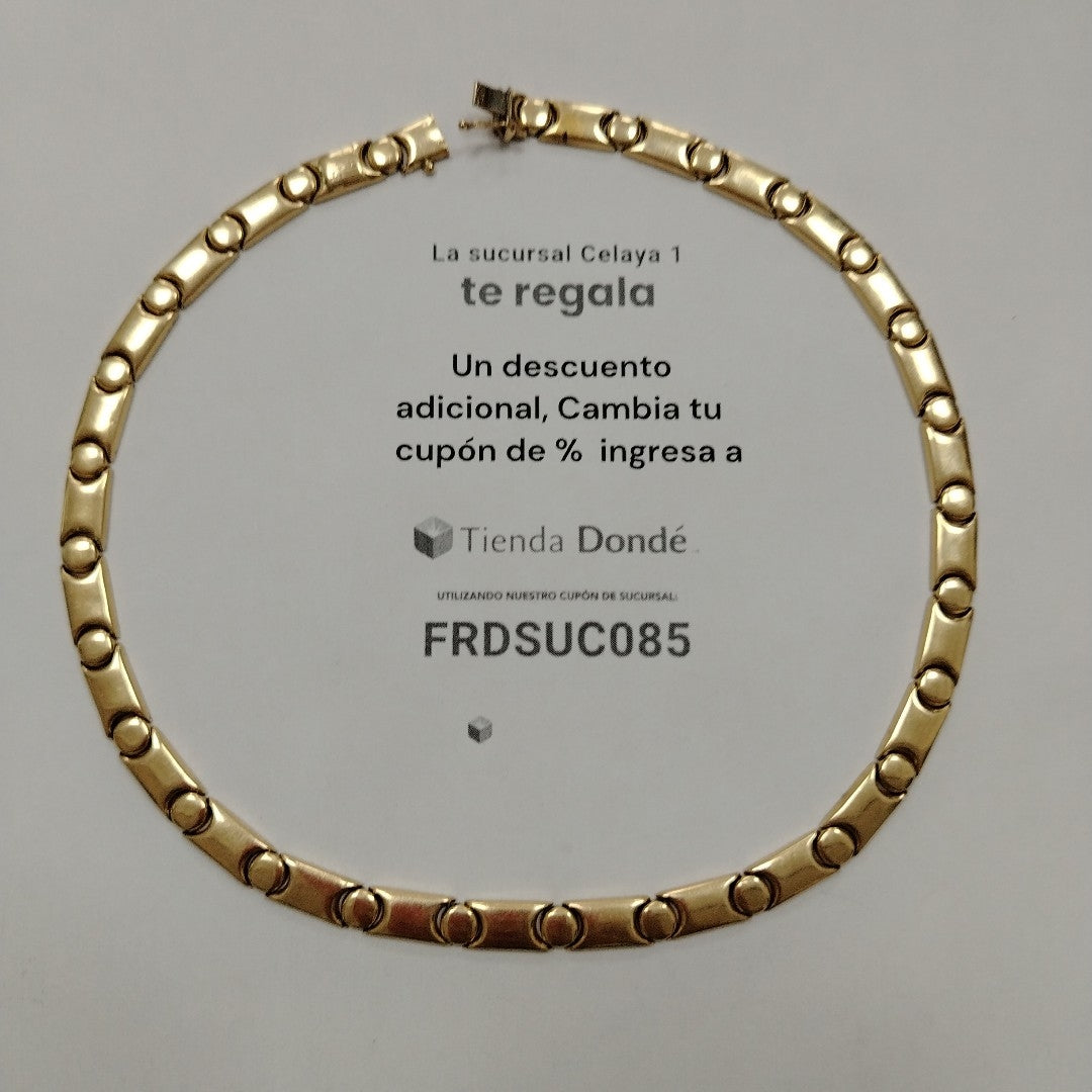 GARGANTILLA ORO 14 K 24,40 GRMS (SEMINUEVO)