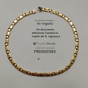 GARGANTILLA ORO 14 K 24,40 GRMS (SEMINUEVO)