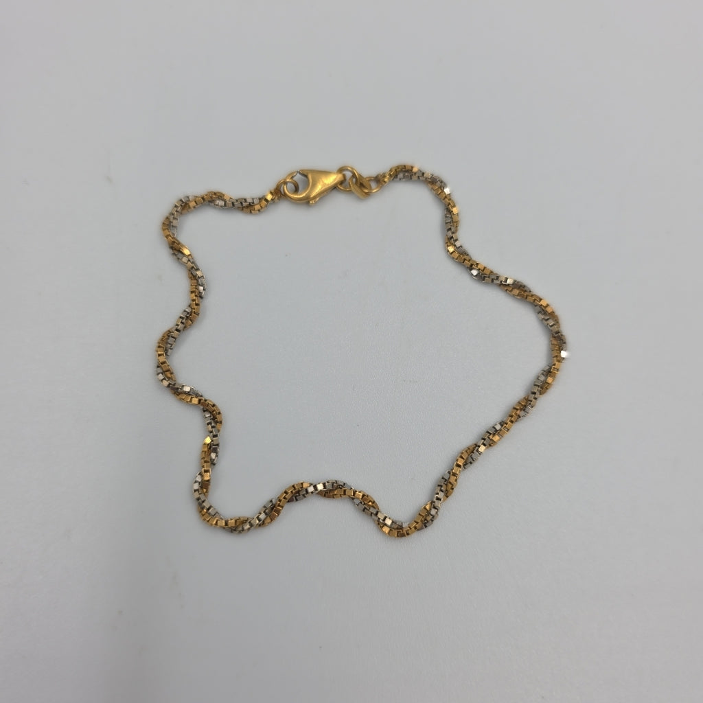 PULSERA ORO, ORO BLANCO 18 K 4.2 GRMS (SEMINUEVO)