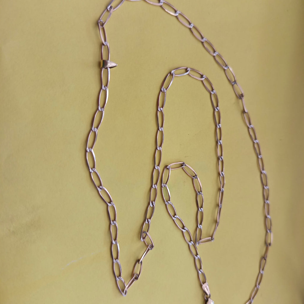 CADENA ORO, RODIADO 14 K 8.2 GRMS (SEMINUEVO)
