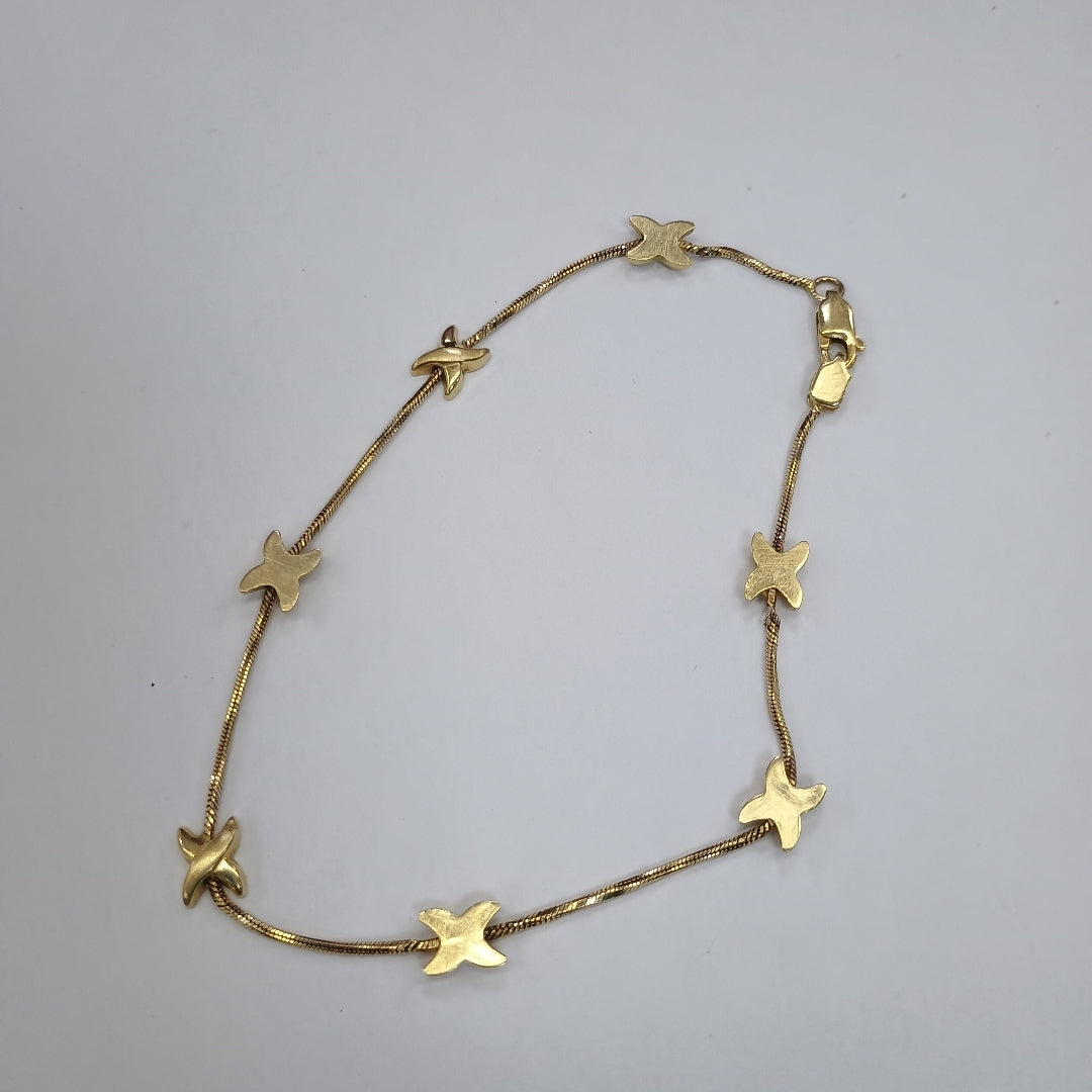 PULSERA ORO 14 K 3.9 GRMS (SEMINUEVO)