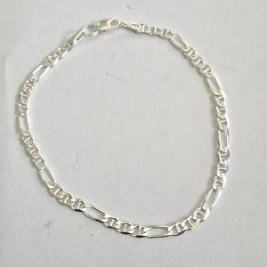 PULSERA TEJIDO 3X1 PLATA .925 16 CM 2.8 GR (NUEVO)