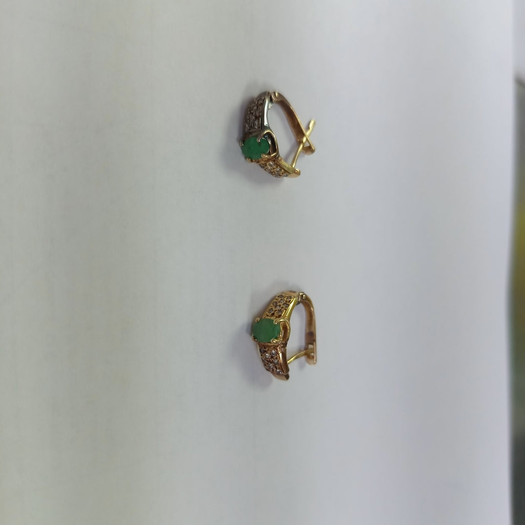 ARETES PAR ORO 8 K 4,00 GRMS (SEMINUEVO)