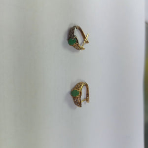 ARETES PAR ORO 8 K 4,00 GRMS (SEMINUEVO)