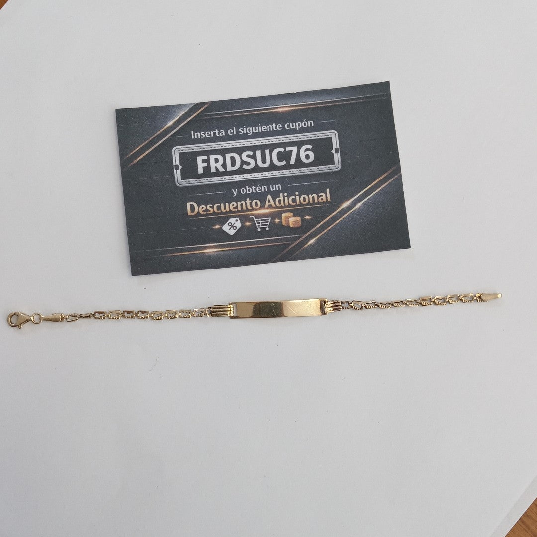 ESCLAVA ORO 14 K 2,20 GRMS (SEMINUEVO)