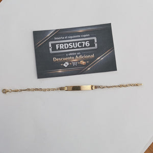 ESCLAVA ORO 14 K 2,20 GRMS (SEMINUEVO)