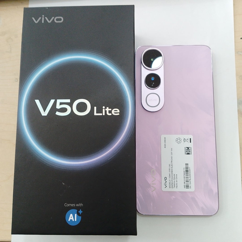 CELULAR VIVO V50 LITE V2441 (2025) 256 GB 8 GB RAM (SEMINUEVO)
