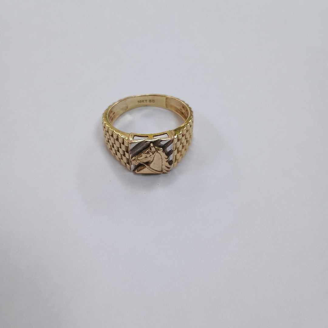 ANILLO ORO 10 K 6 GRMS (SEMINUEVO)
