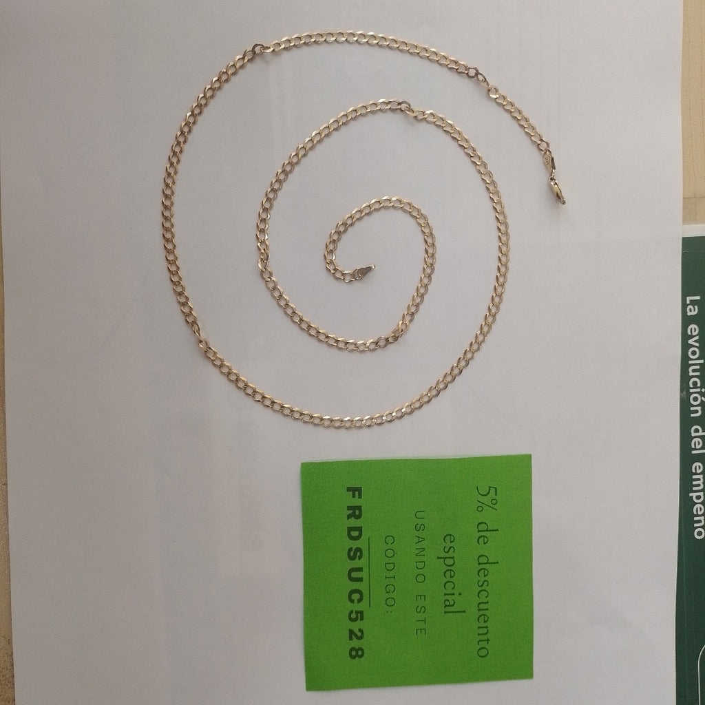 CADENA ORO 10 K 7.6 GRMS (SEMINUEVO)