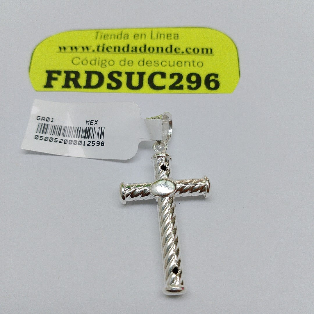 CRUZ PLATA .925 3.1 GR (NUEVO)