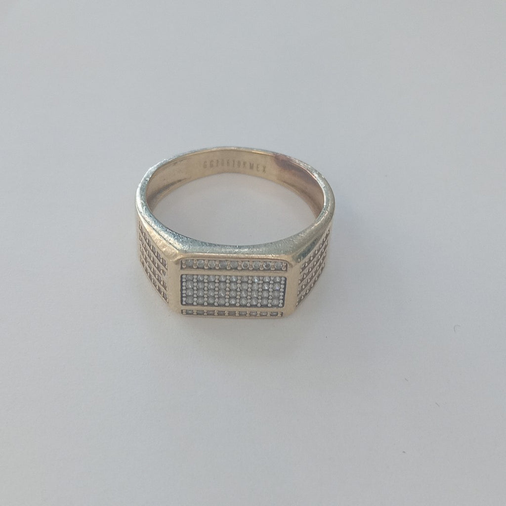 ANILLO ORO 10 K 4.3 GRMS (SEMINUEVO)