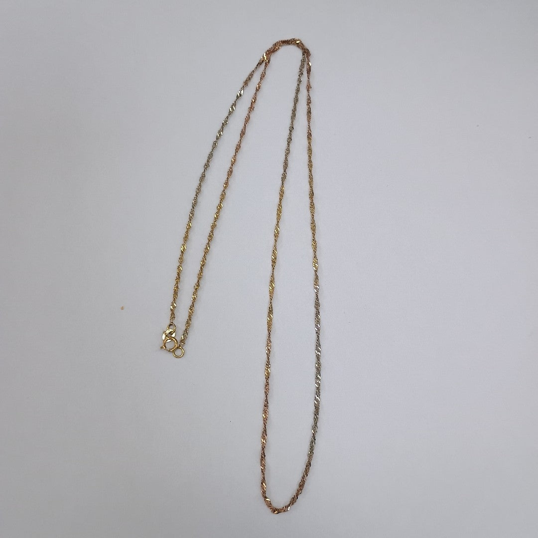 CADENA ORO 14 K 1,90 GRMS (SEMINUEVO)