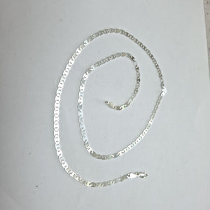 CADENA TEJIDO GUCHI PLATA .925 55 CM 8.7 GR (NUEVO)