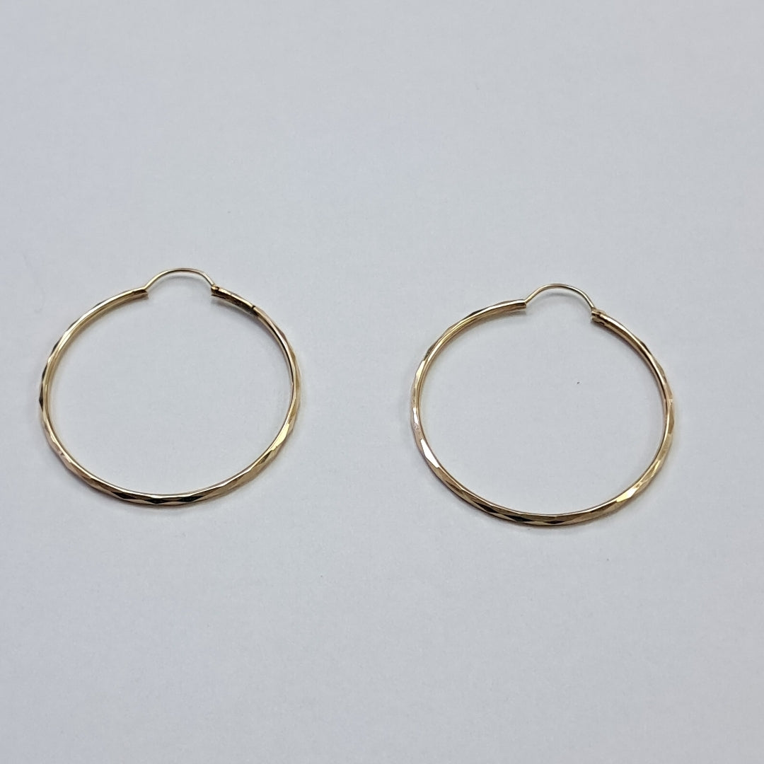 ARRACADAS PAR ORO 14 K 2,80 GRMS (SEMINUEVO)
