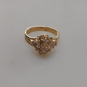 ANILLO ORO 14 K 4,00 GRMS (SEMINUEVO)