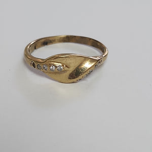 ANILLITO ORO 10 K 1.6 GRMS (SEMINUEVO)