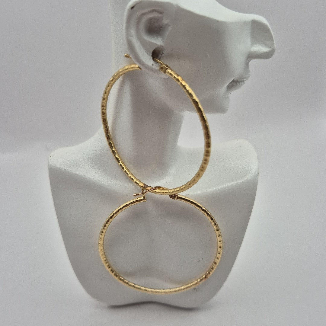 ARRACADAS PAR ORO 14 K 3.9 GRMS (SEMINUEVO)