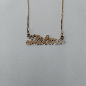 CADENA,DIJE ORO 10 K 3,50 GRMS (SEMINUEVO)
