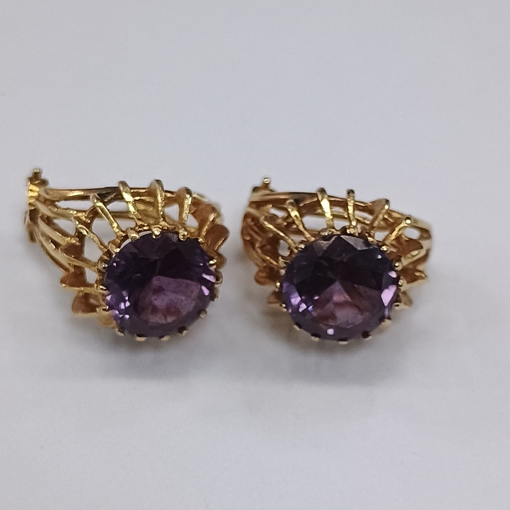 ARETES PAR ORO 14 K 9,70 GRMS (SEMINUEVO)