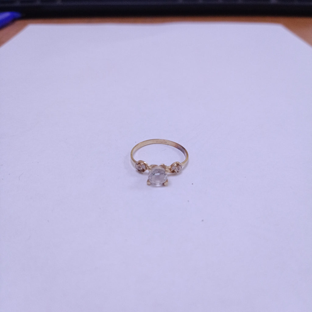 ANILLO ORO 10 K 1.8 GRMS (SEMINUEVO)