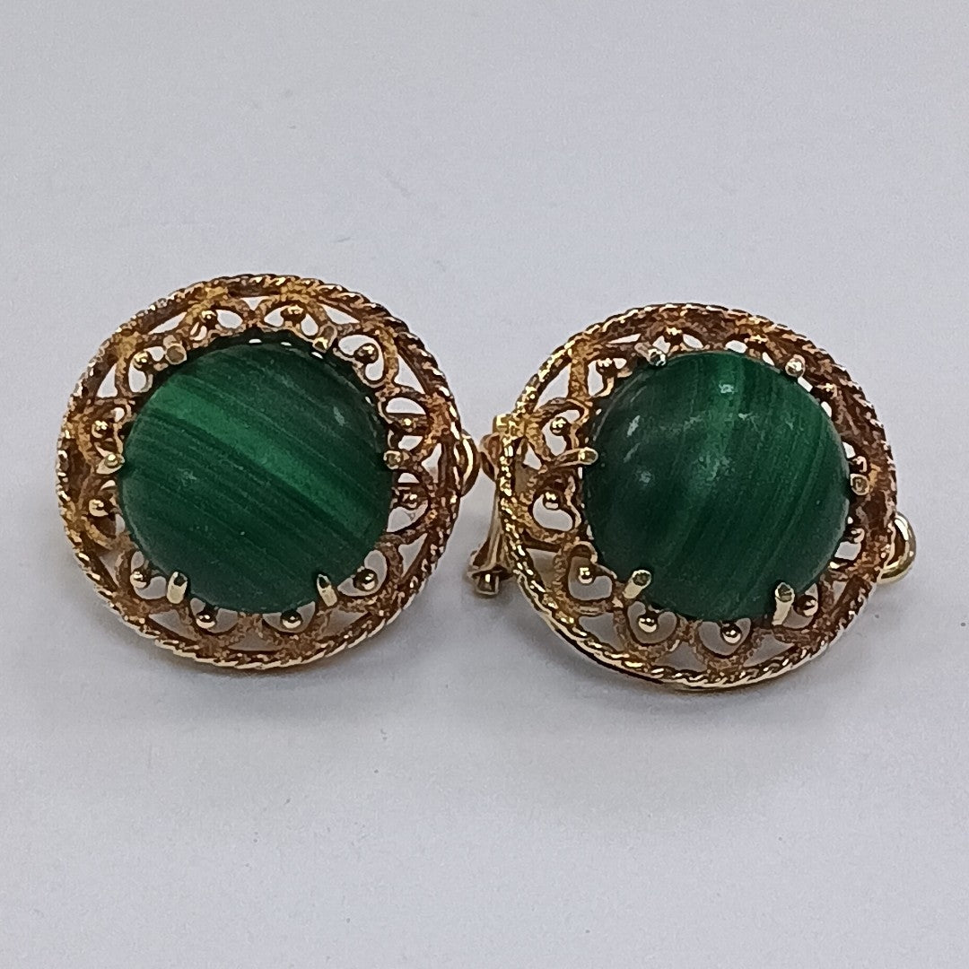 ARETES PAR ORO 14 K 6,30 GRMS (SEMINUEVO)