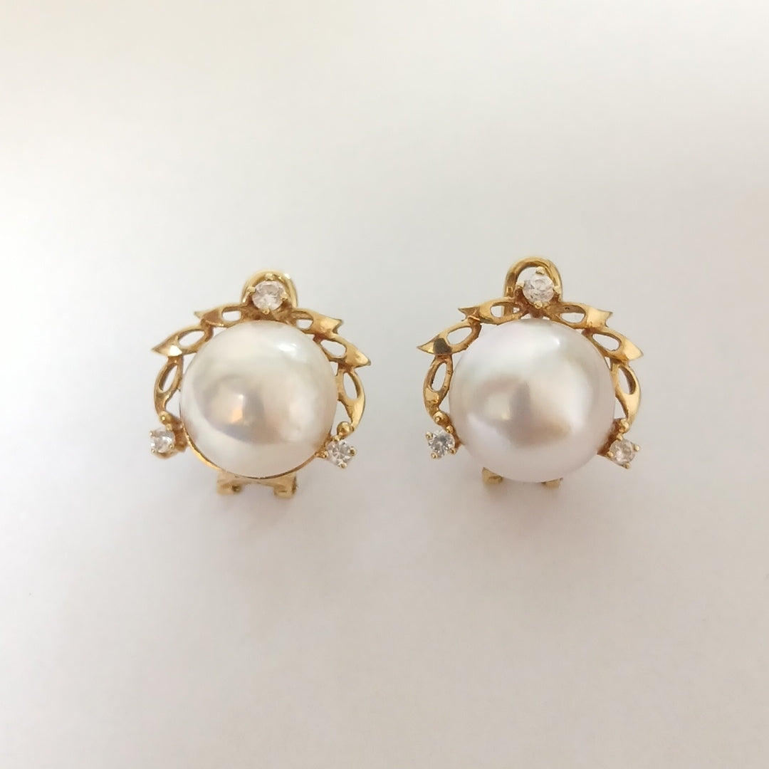 ARETES PAR ORO 14 K 7.1 GRMS (SEMINUEVO)