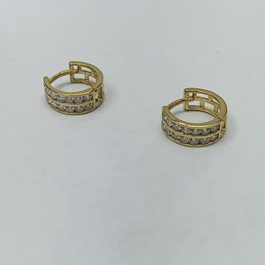 ARRACADAS PAR ORO 14 K 3 GRMS (SEMINUEVO)