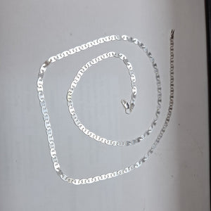 CADENA TEJIDO GUCHI PLATA .925 60 CM 9.6 GR (NUEVO)