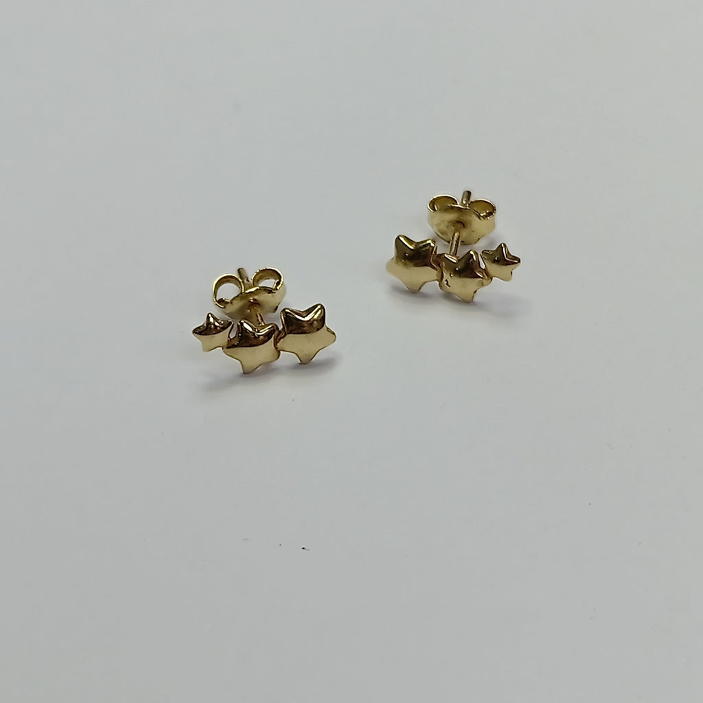 ARETES PAR ORO 14 K 1.1 GRMS (SEMINUEVO)