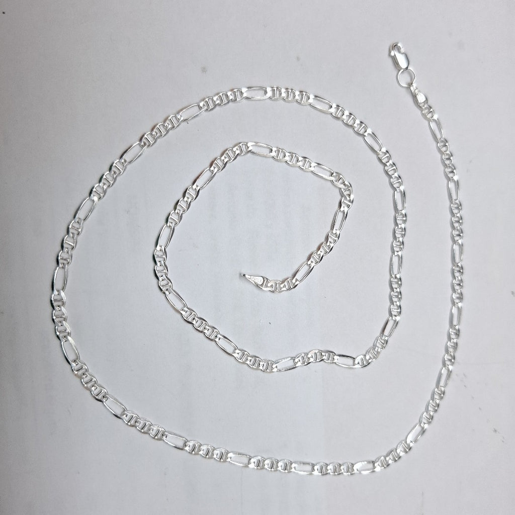 CADENA TEJIDO 3X1 PLATA .925 60 CM 8.1 GR (NUEVO)