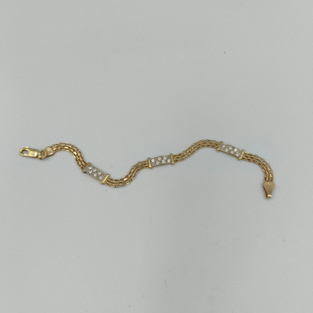 PULSERA ORO 14 K 6,60 GRMS (SEMINUEVO)