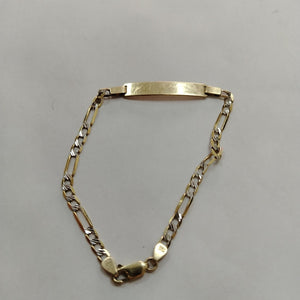 ESCLAVA ORO, RODIADO 14 K 5.2 GRMS (SEMINUEVO)