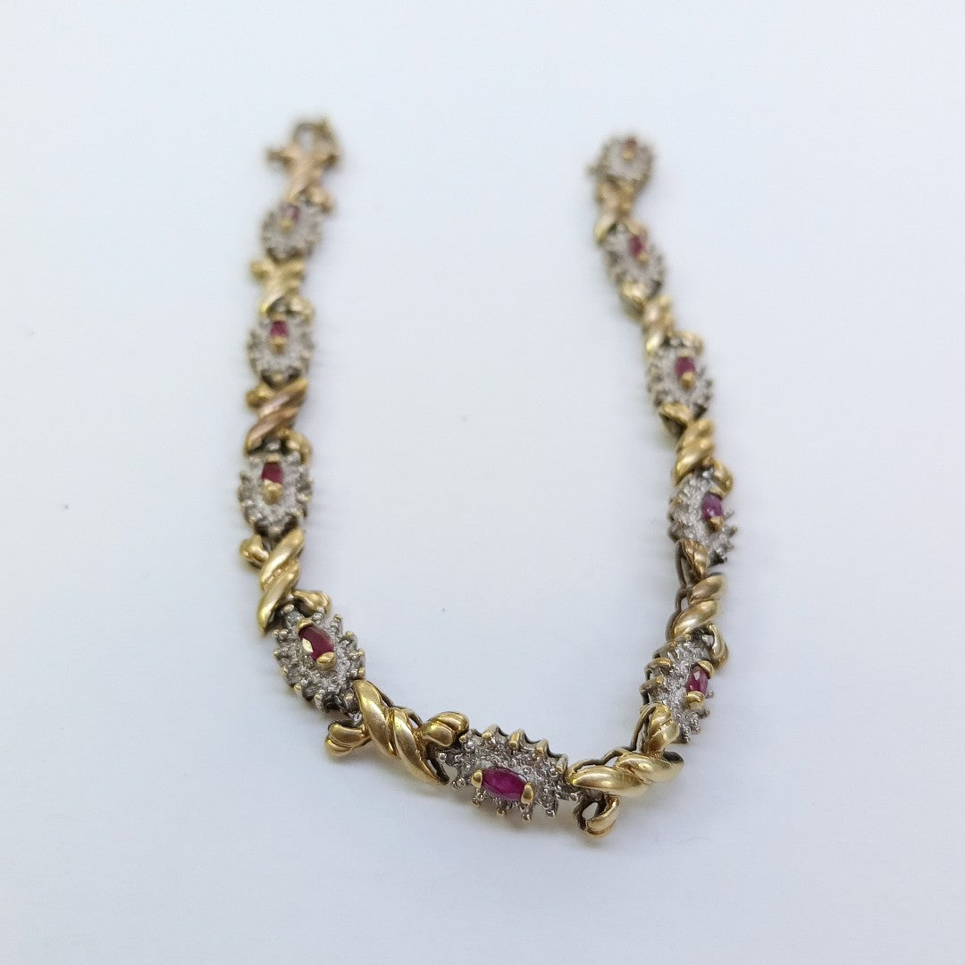 PULSERA ORO 10 K 8,60 GRMS (SEMINUEVO)