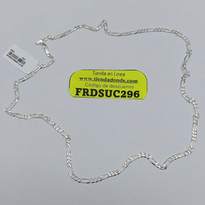 CADENA TEJIDO 3X1 PLATA .925 55 CM 7.8 GR (NUEVO)