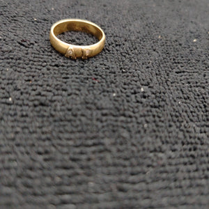 ARGOLLA ORO 14 K 4.8 GRMS (SEMINUEVO)
