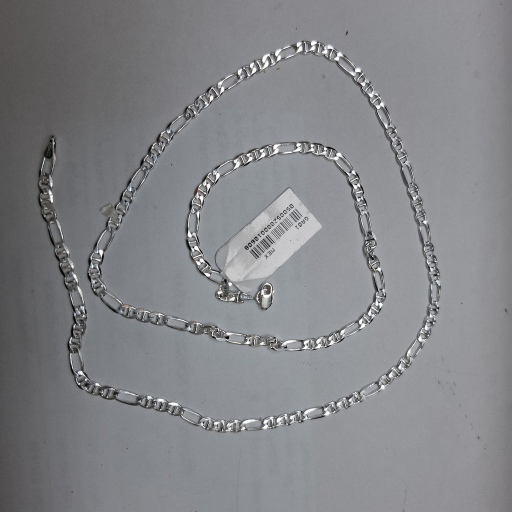 CADENA TEJIDO 3X1 PLATA .925 60 CM 8.4 GR (NUEVO)