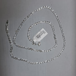 CADENA TEJIDO 3X1 PLATA .925 60 CM 8.4 GR (NUEVO)