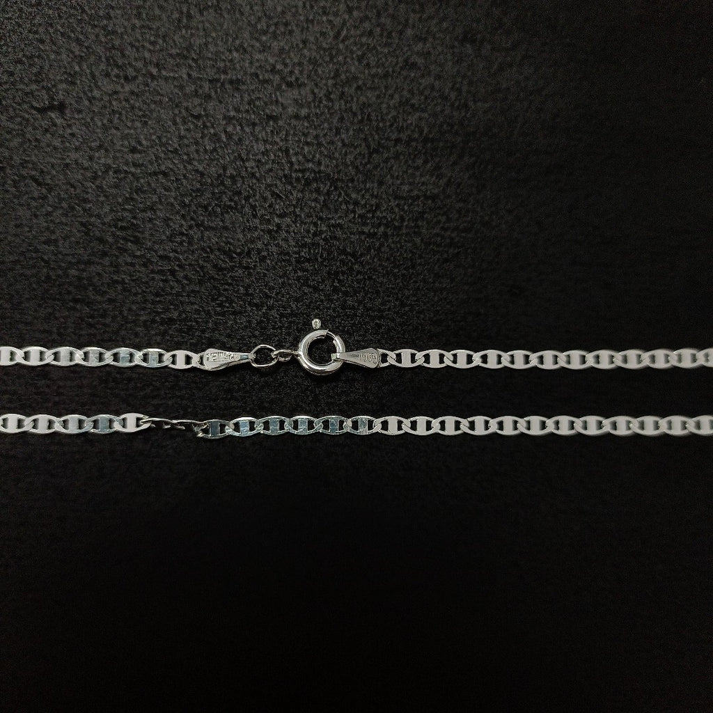CADENA TEJIDO ESPEJO PLATA .925 60 CM 4.3 GR (NUEVO)
