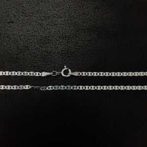 CADENA TEJIDO ESPEJO PLATA .925 60 CM 4.3 GR (NUEVO)