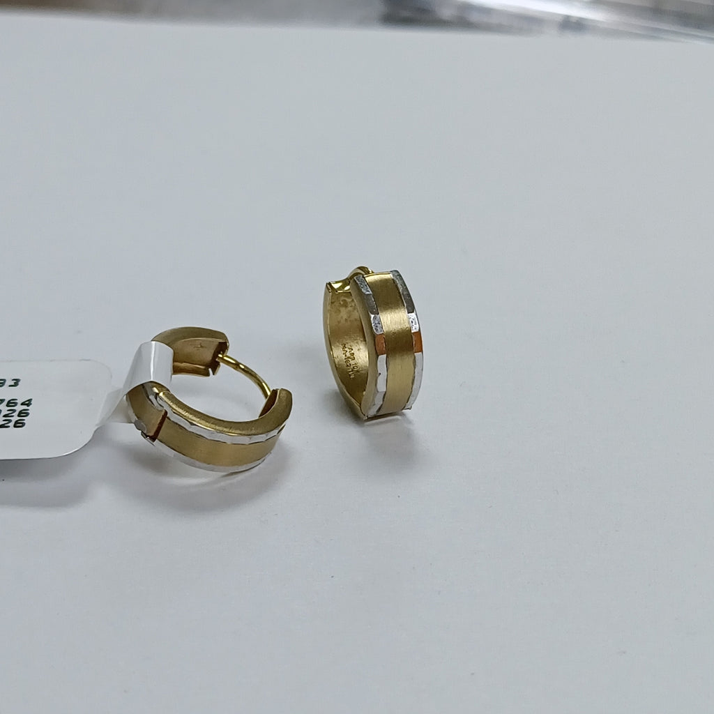 ARRACADAS PAR ORO 10 K 1.4 GRMS (SEMINUEVO)
