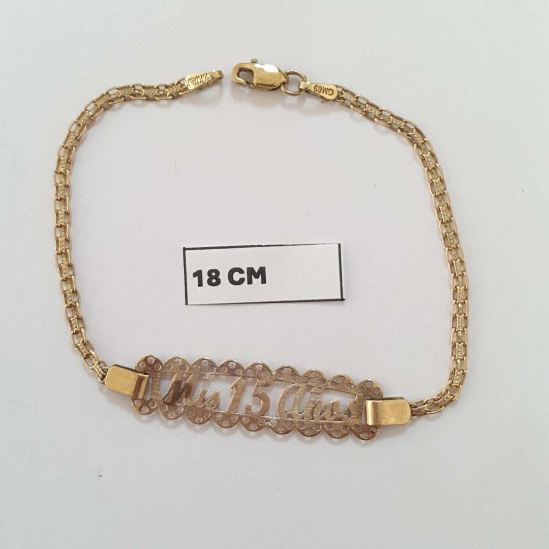 ESCLAVA ORO 10 K 2,80 GRMS (SEMINUEVO)