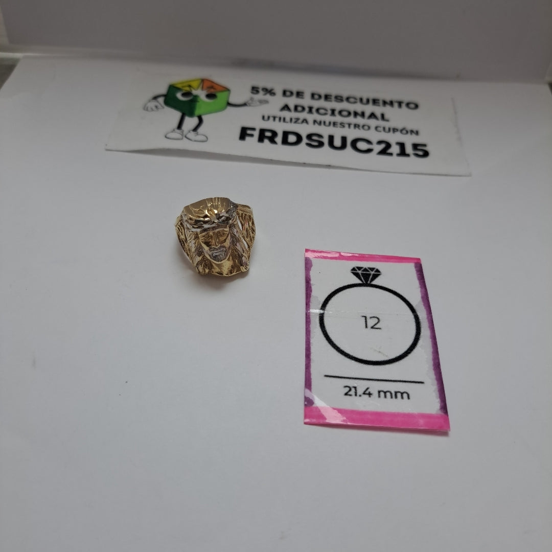ANILLO ORO 14 K 6.5 GRMS (SEMINUEVO)